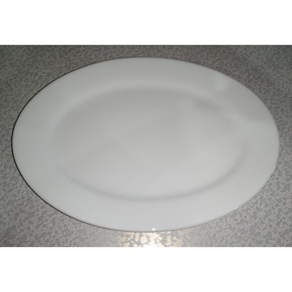 Vintage White BIA Cordon Bleu/B.I.A./Corningware Serving Plate/Platter Bundle - Picture 1 of 6